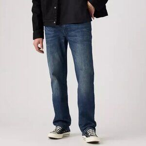 Levi's Dark Wash Rinse 541 Athletic Taper Tapered Leg Fit Flex Jeans Pants 32x30